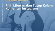 Aura Kasih di Tengah Isi Ridwan Kamil: Pilih Liburan dan Tutup Kolom Komentar Instagram
