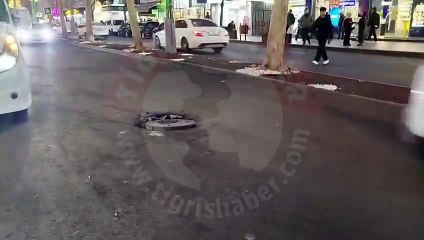 Diyarbakır’da asfalt sonrası ihmal sürücülere zor anlar yaşatıyor