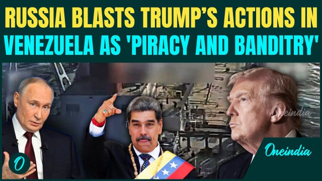 U.S Vs Venezuela War: After China, Russia THREATENS To Attack US? BLASTS Trump’s PIRACY in Venezuela