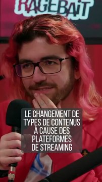 - Le changement de types de contenus à cause des plateformes de streaming