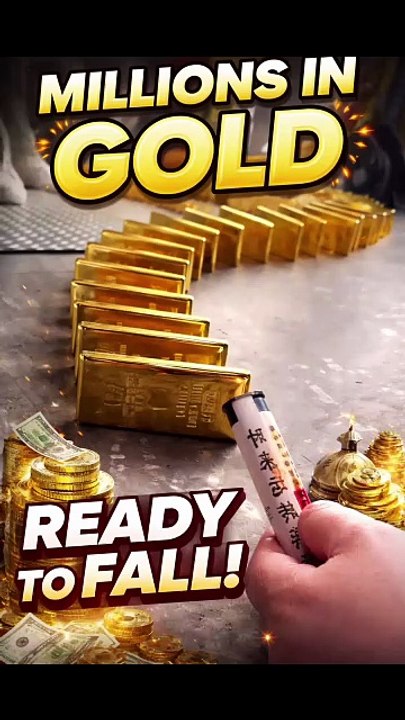 This Gold Domino Effect Is Worth MILLIONS 😱💰