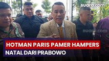 Isinya Bikin Salfok, Hotman Paris Pamer Hampers Natal dari Prabowo