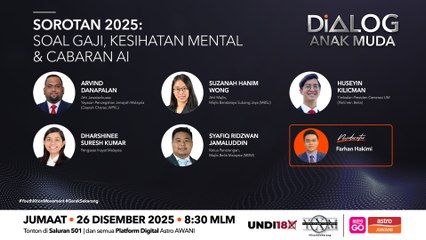 Dialog Anak Muda: Sorotan 2025 | Soal gaji, kesihatan mental dan cabaran AI
