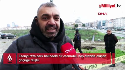 İstanbul'da 'obruk' oluştu! ‘Bu arabadan çok çektim, üstünü gömün gitsin’