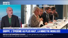 "Il faut aider l'hôpital parce que nous sommes en difficulté", témoigne le chef du service réanimation de l'hôpital Lariboisière à Paris