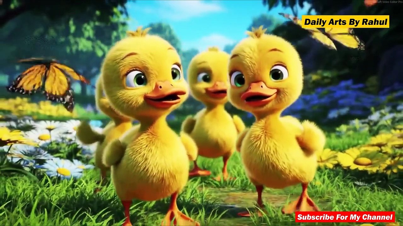 🦆 Five Little Ducks 🦆- Nursery Rhymes & Kids Songs