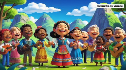 She’ll Be Coming Round the Mountain _ Nursery Rhymes For kids