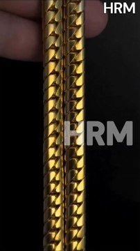 Melting Gold to Finished Cuban chain : The Full Transformation.#hrm #gold #stylish #cuban #tranformation