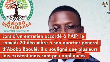 Législatives 2025 à Abobo: le candidat indépendant Koné Zakaria prône l’inclusion des jeunes et des personnes en situation de handicap