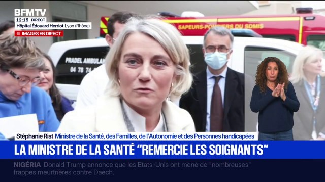 On est arrivés au pic de l'épidémie de grippe indique Stéphanie Rist, ministre de la Santé