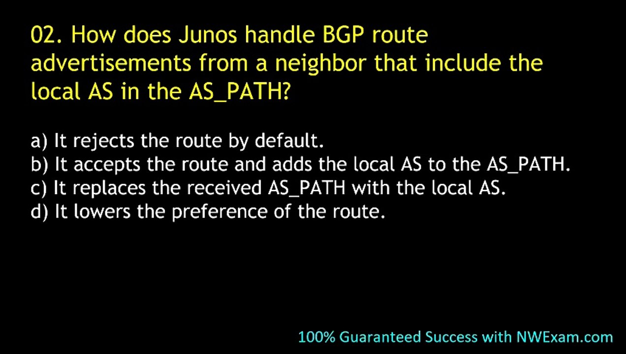 Most Repeated JN0-650 Exam Questions | Juniper Certification Prep