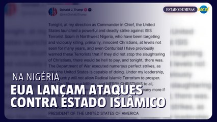 EUA lançam ataques contra Estado Islâmico na Nigéria