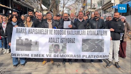 Tunceli’de Maraş ve Uludere açıklaması: Gerçek bir yüzleşme, devletin işlediği bu suçlarla hesaplaşılması ve cezasızlığın son bulmasıyla mümkündür