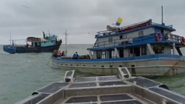 Armada evitó que 13 náufragos pasaran Navidad en el Pacífico