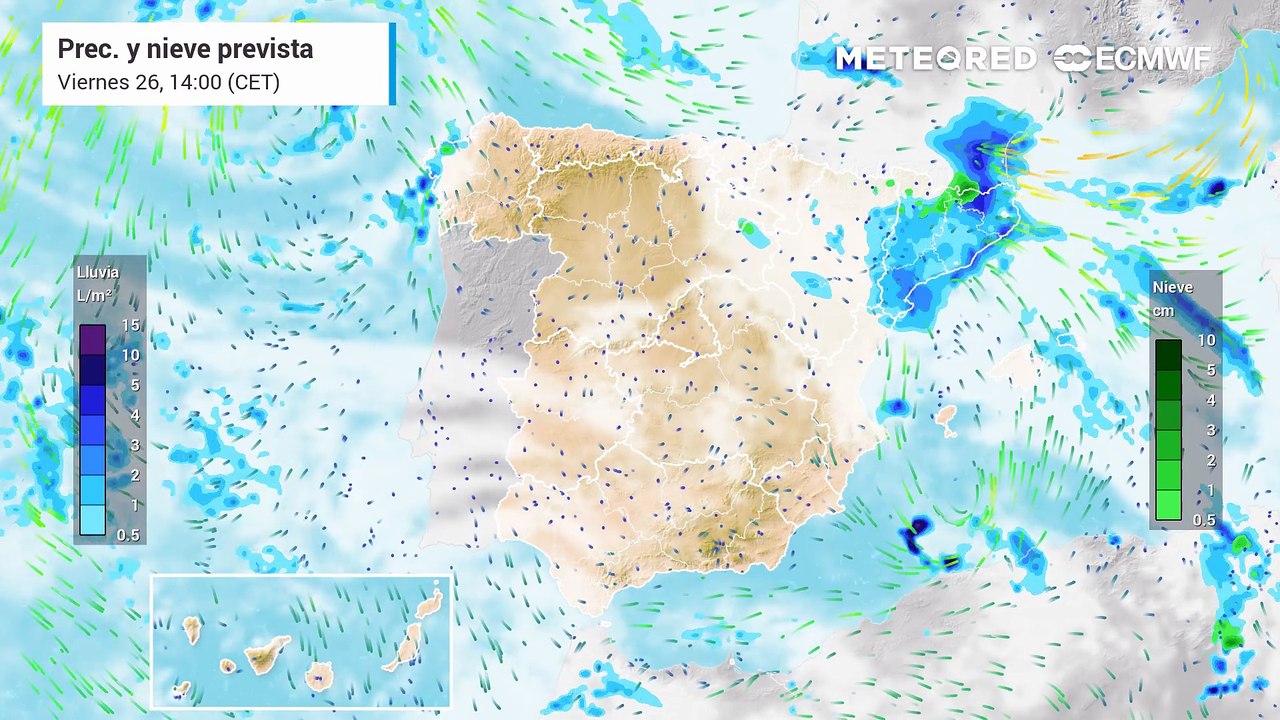Sigue el temporal de Cataluña