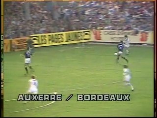 AUXERRE - BORDEAUX - 1984 - SAISON 1983/1984 -