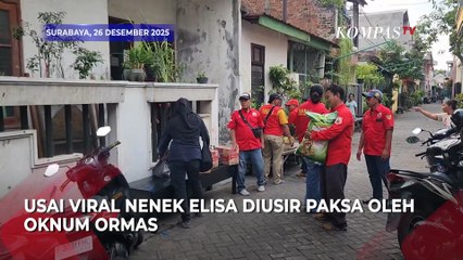Ormas Madas Temui Nenek Elisa Usai Viral Diusir Paksa-Rumah Dihancurkan di Surabaya