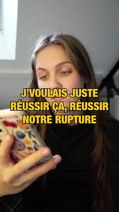 Je voulais juste réussir ça