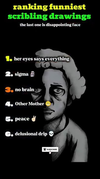 funniest scribling drawings 😂🔥