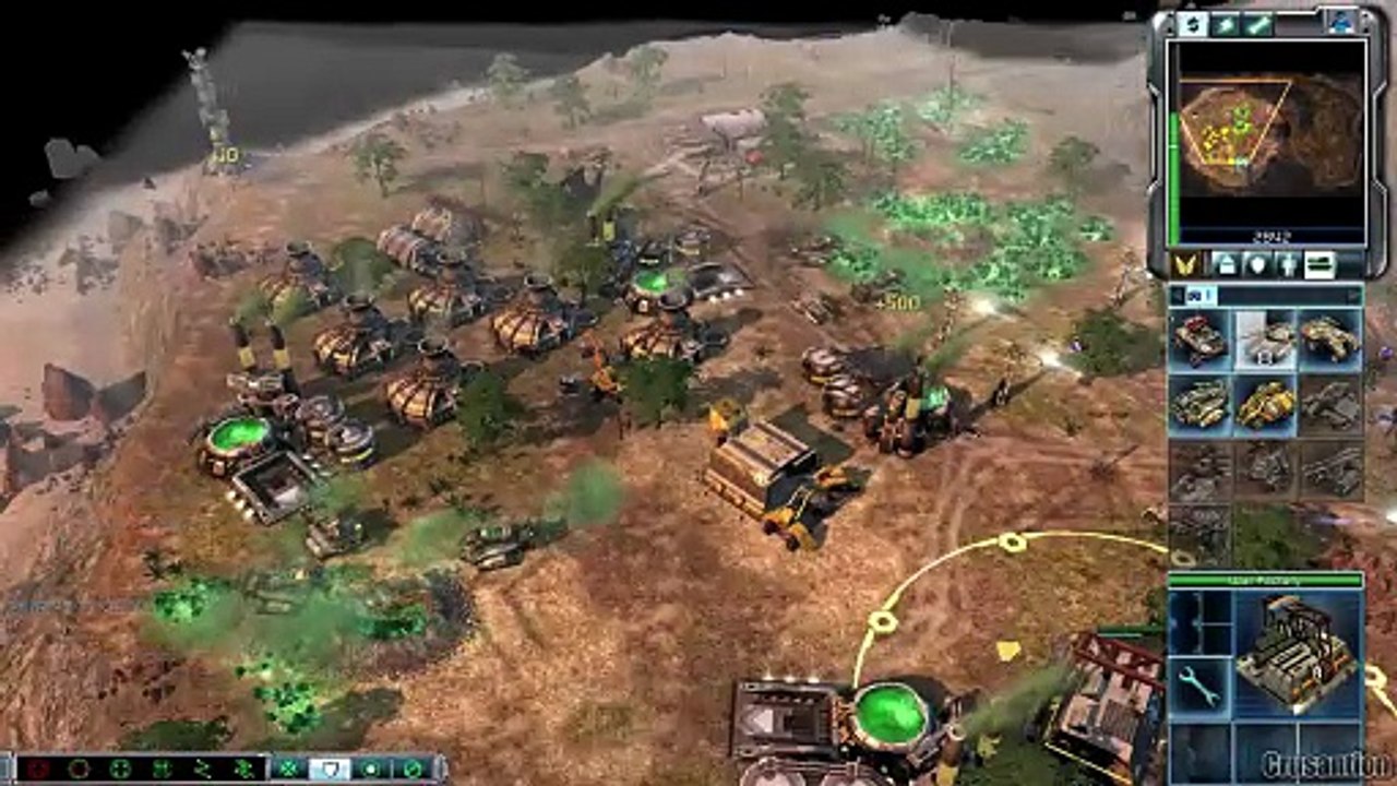 CNC 3 Kane's Wrath GDI vs Brutal AI - Balanced (Traveler-59)