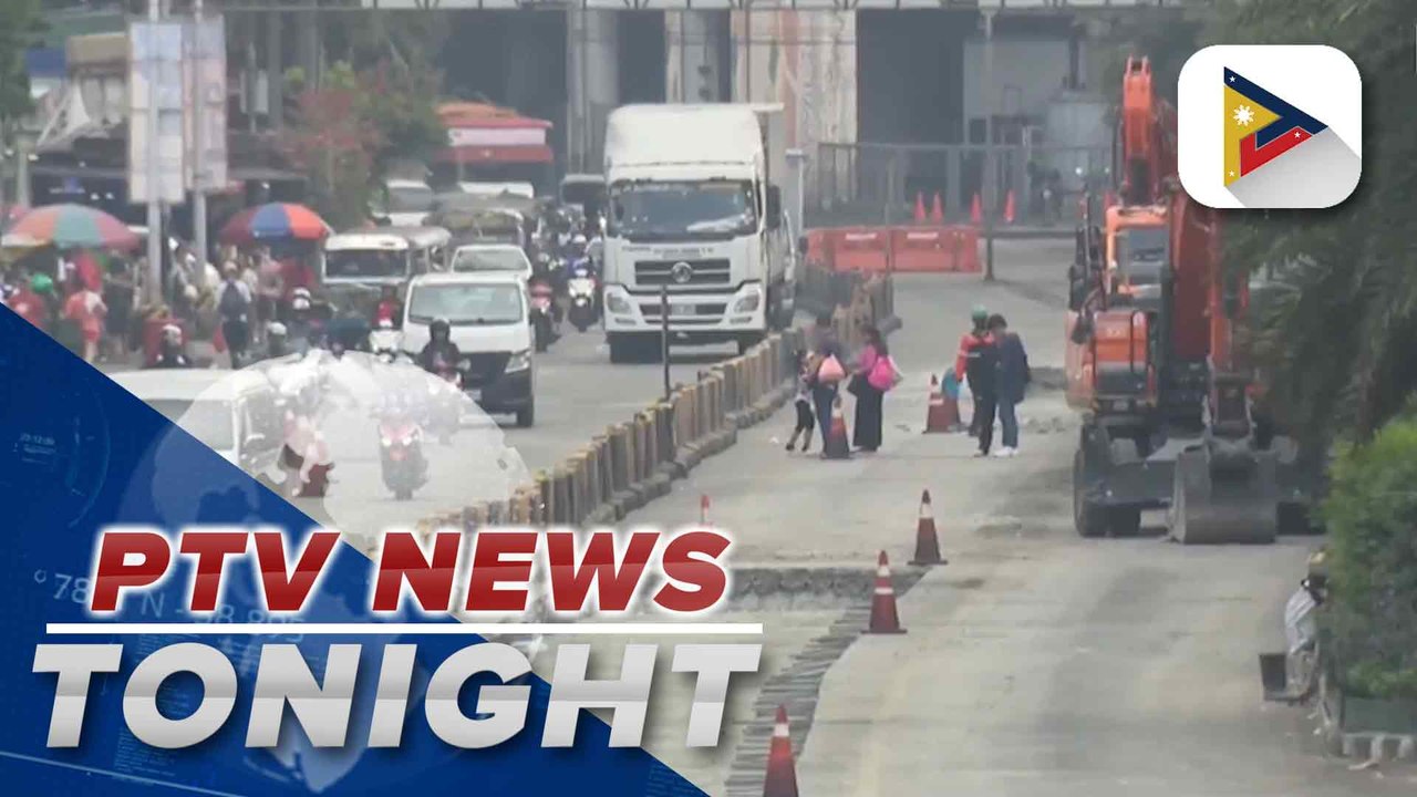 Ongoing asphalt overlay of DPWH causes traffic congestion along parts of EDSA, Taft Avenue; DPWH chief says EDSA rehab to take 8 months, not 2 years as earlier projected