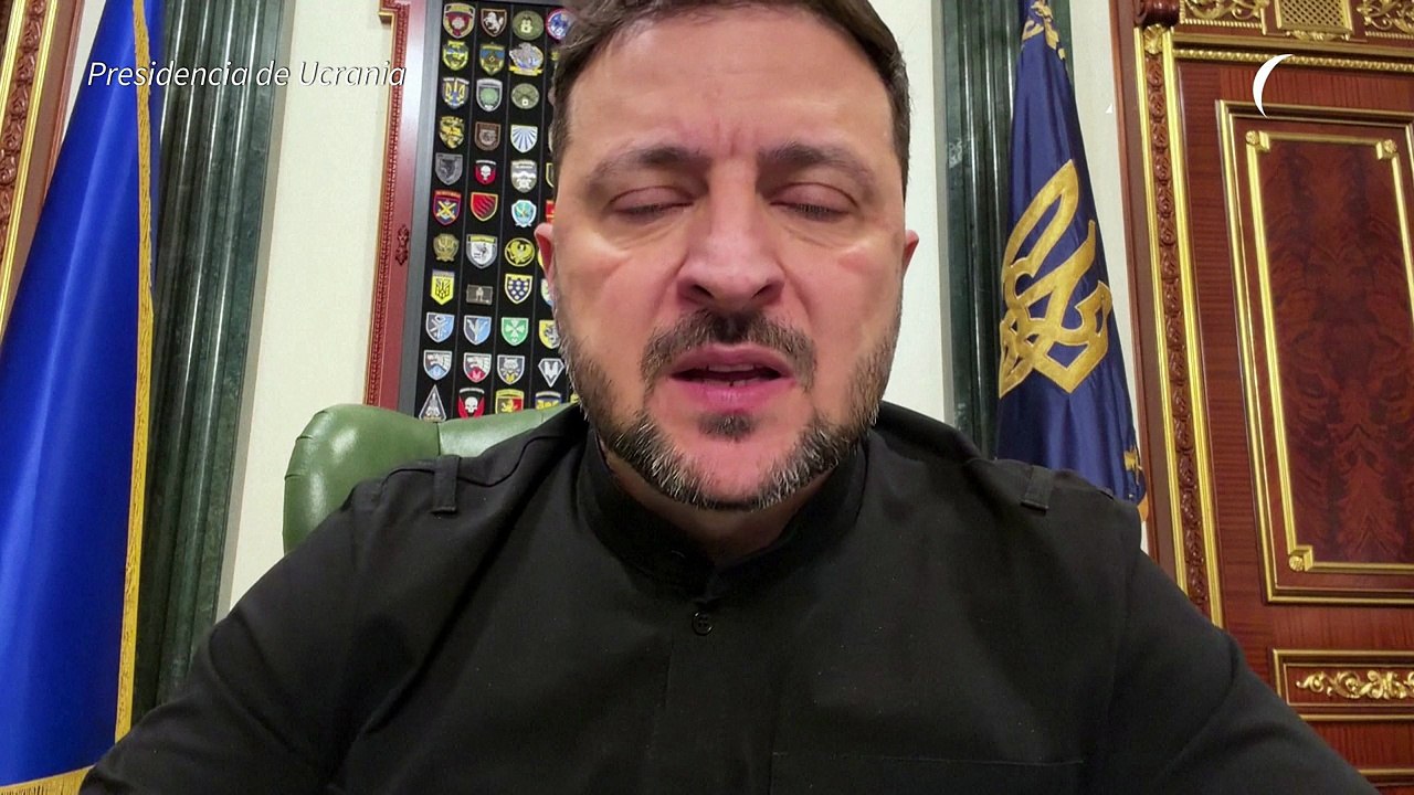 Zelenski discutió "detalles importantes" de plan de alto el fuego con emisarios de EEUU