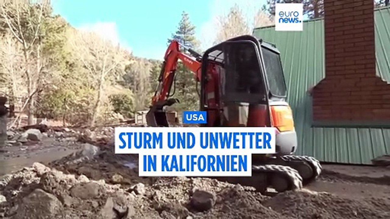 Schwere Unwetter in Kalifornien: Evakuierungen, Fluten und Lawinengefahr