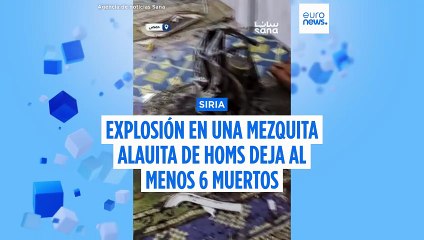 Una explosión en una mezquita de Siria causa al menos 8 muertos y 18 heridos