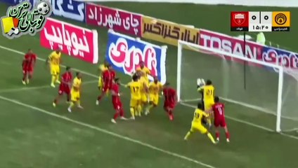 خلاصه بازی فجر سپاسی و فولاد