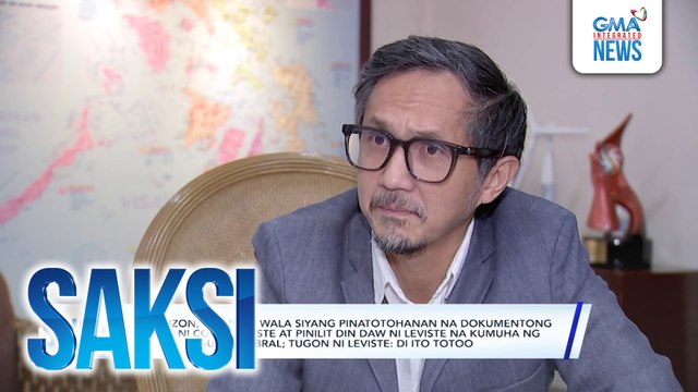 Sec. Dizon, sinabing wala siyang ino-authenticate na dokumentong hawak ni Cong. Leviste at pinilit din daw ni Leviste na kumuha ng files kaY Ex-Usec Cabral; tugon ni Leviste: 'Di ito totoo | Saksi