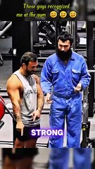 Those guys recognized me at the gym #gym #trolllife #funny