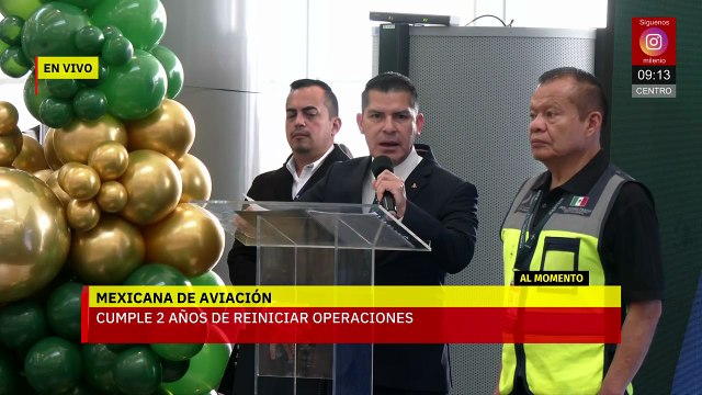 Mexicana de Aviación cumple 2 años de haber retomado operaciones