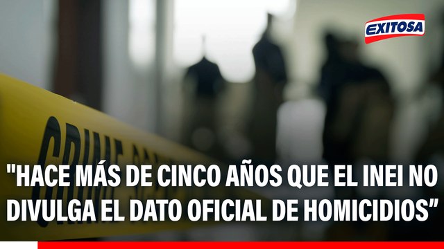 Frank Casas sobre inseguridad ciudadana: Estamos trabajando sobre estrategias a ciegas, sin un dato riguroso como otros países