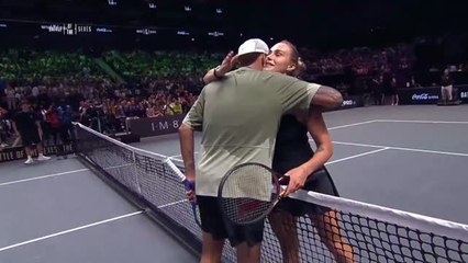 Bataille des sexes - Un service gagnant et Kyrgios s'impose face à Sabalenka