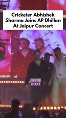 Indian cricket opener Abhishek Sharma attended singer AP Dhillon’s concert in Jaipur, triggering loud cheers from the crowd. The two shared a warm hug as Abhishek was seen humming along to the songs