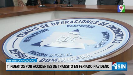 Reportan fallecidos en accidentes entre el 24 y 25 de diciembre | Primera Emisión SIN