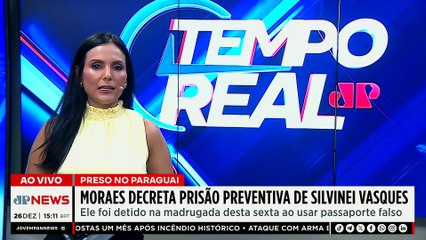 Moraes decreta prisão preventiva de Silvinei Vasques | TEMPO REAL