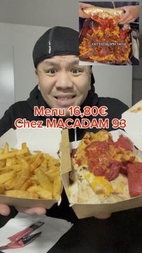 Vous avez déjà goutté !? ☺️ Franchement c’est validé sauf leur mensonge 😂 MACADAM 93 ROSNY