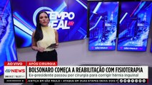 Bolsonaro trata soluços e previne trombose após cirurgia | TEMPO REAL