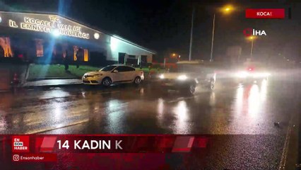 Kocaeli merkezli fuhuş operasyonunda 12 kişi yakalandı