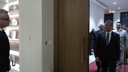 KKTC Cumhurbaşkanı Erhürman, CHP Genel Başkanı Özel’i kabul etti