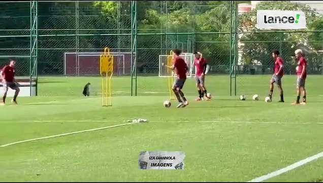 São Paulo treina de olho na Copinha
