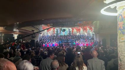 [VÍDEO] Estelades al concert de Sant Esteve al Palau de la Música
