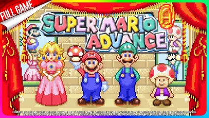 Super Mario Advance: Super Mario Bros. 2 (GBA - US) Longplay (ALL ACE COINS AND MUSHROOMS)