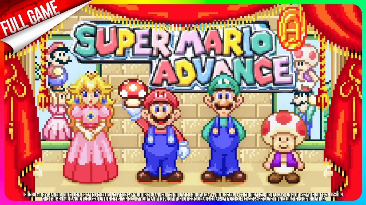 Super Mario Advance: Super Mario Bros. 2 (GBA - US) Longplay (ALL ACE COINS AND MUSHROOMS)
