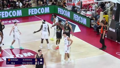 Monaco s'impose à l'usure face au Real Madrid en Euroligue - Basket - Euroligue (H)
