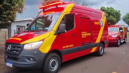 Jovem quebra o braço em acidente no Santa Felicidade; Socorristas e médico são acionados