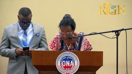 Responsab yo nan ONA onore plizyè pansyone nan okazyon 40èm anivèsè "Liquidation de Pension".