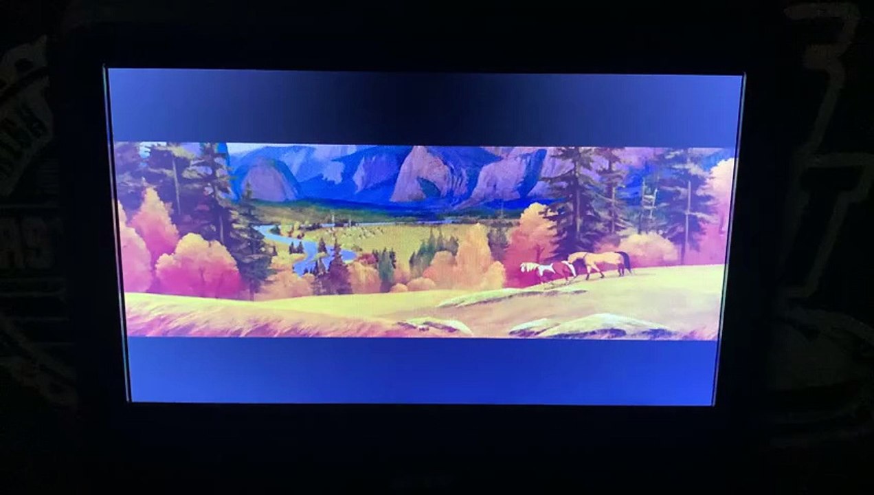 Spirit Stallion Of The Cimarron (2002) Spirit and Rain Scene