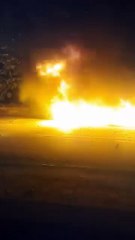 انفجار سيارة بشارع الجيش امام شارع الهدي والنور بالمنصورة الان .. سلم يارب